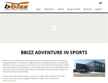 Tablet Screenshot of bbizz.nl
